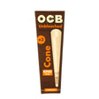 OCB Virgin Unbleached Pre-Rolled King Size Cone - 3 Pack