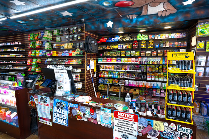 inside smoke vape shop