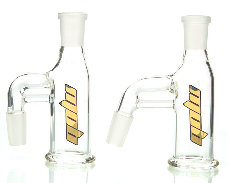 MOB Glass Dry Ash Catcher Non-Diffusing Available in 45 and 90 degree and 14mm and 18mm size.