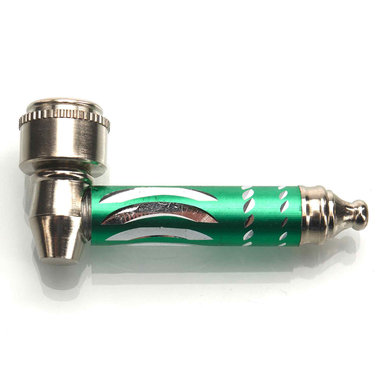 Metal Hand Pipe Green