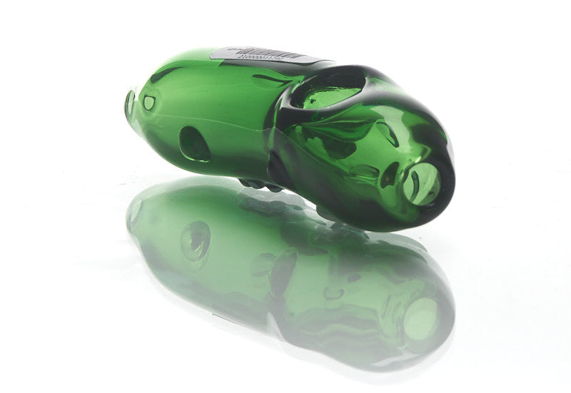 Crush Glass Mini Pickle Hand Pipe 1