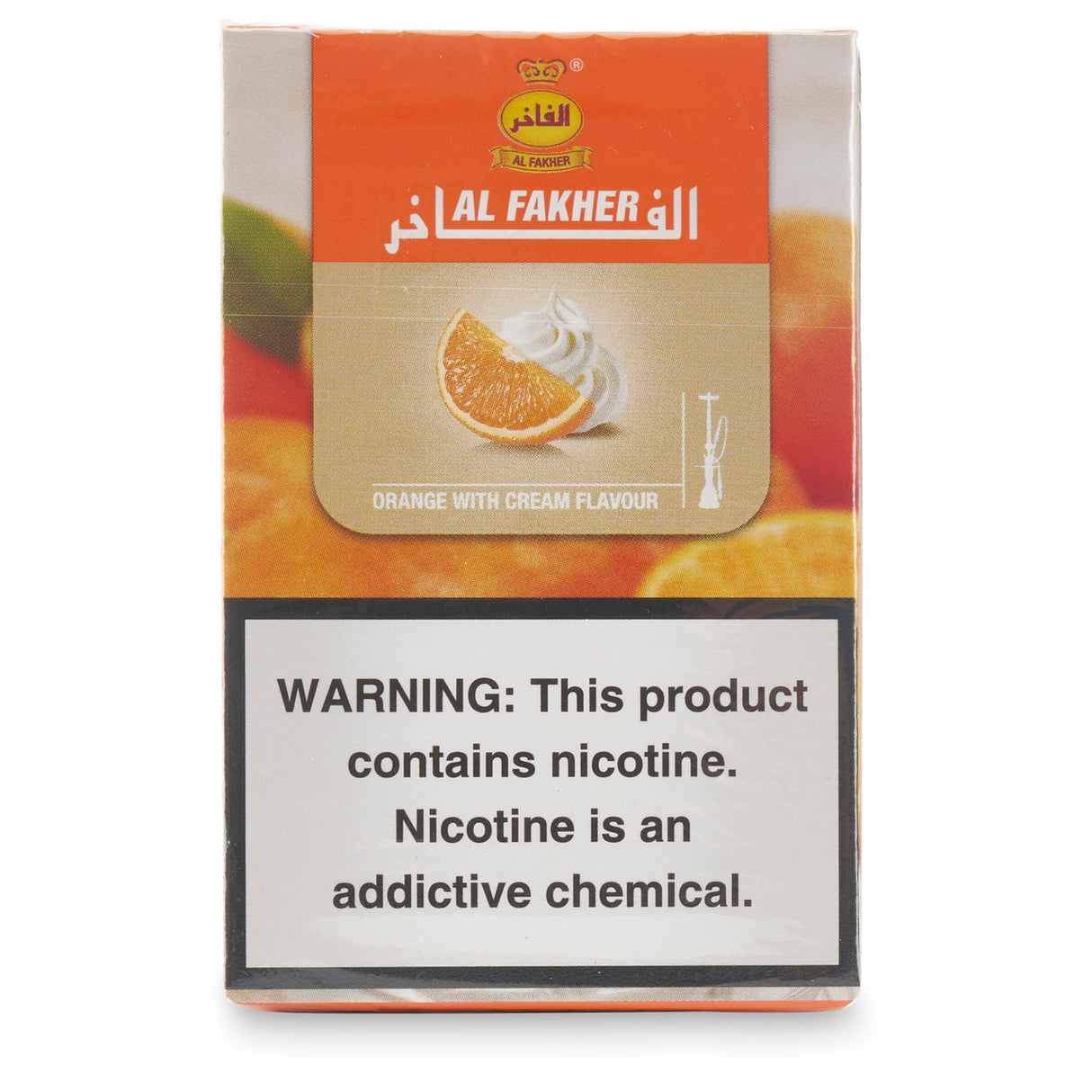 Orange with Cream Flavor Shisha Tobacco Al Fakher 50g