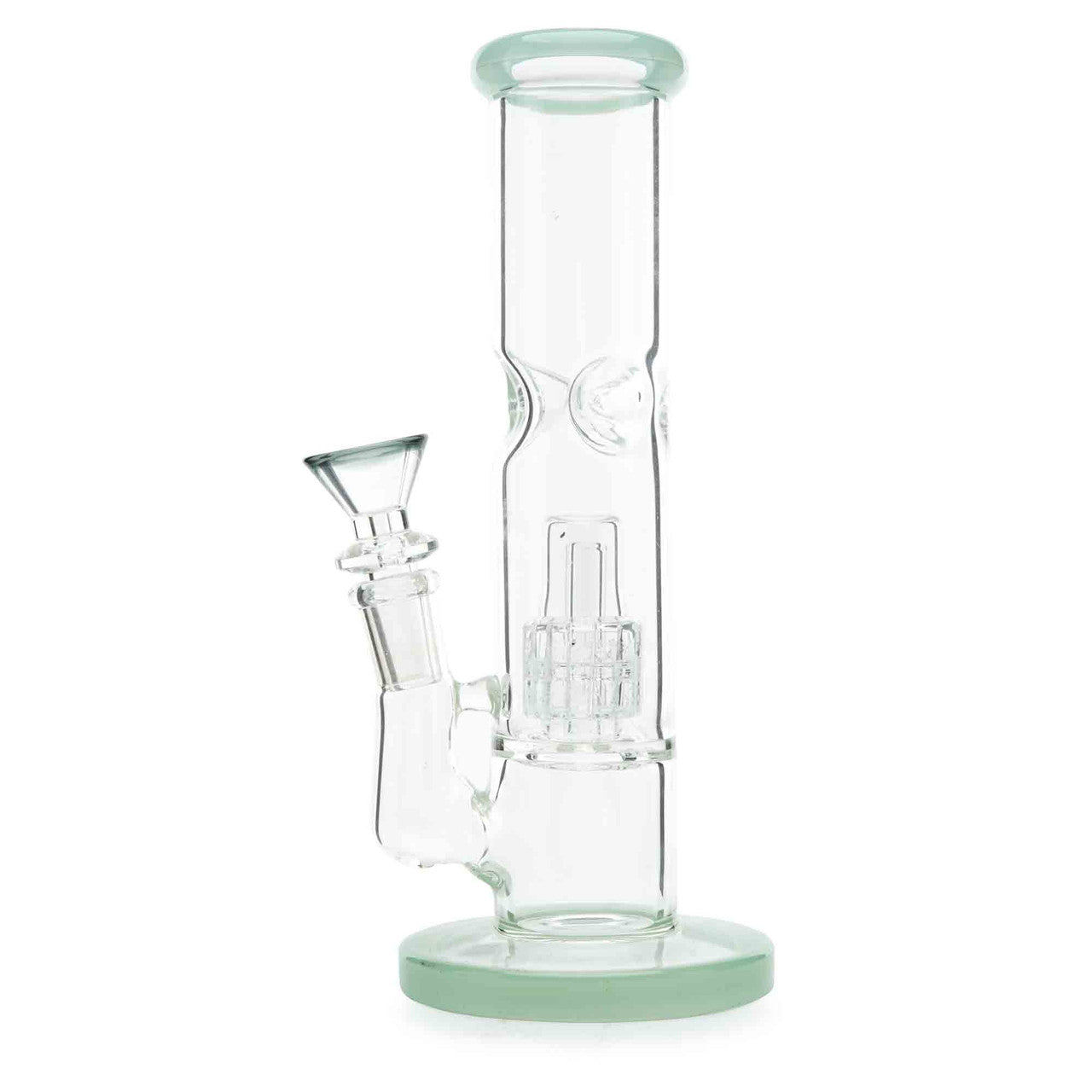 Mini Straight Tube Shower Head Water Pipe Seafoam