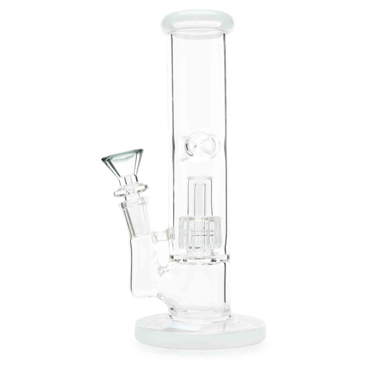 Mini Straight Tube Shower Head Water Pipe White