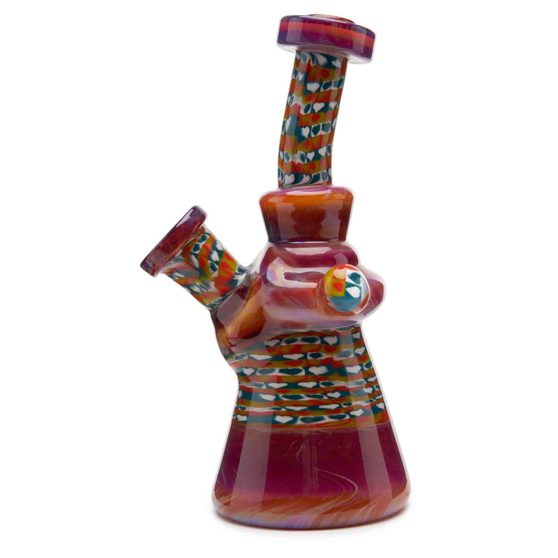 Dynamic Glass Banger Hanger - Red High end glass art