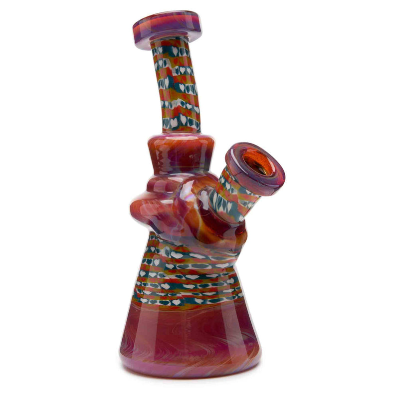 Dynamic Glass Banger Hanger - Red Heady Glass art
