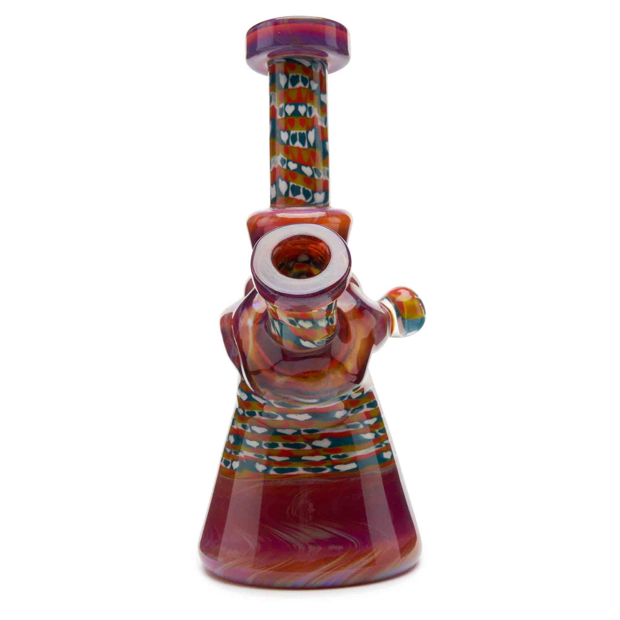 Dynamic Glass Banger Hanger - Red Heady Dab rig