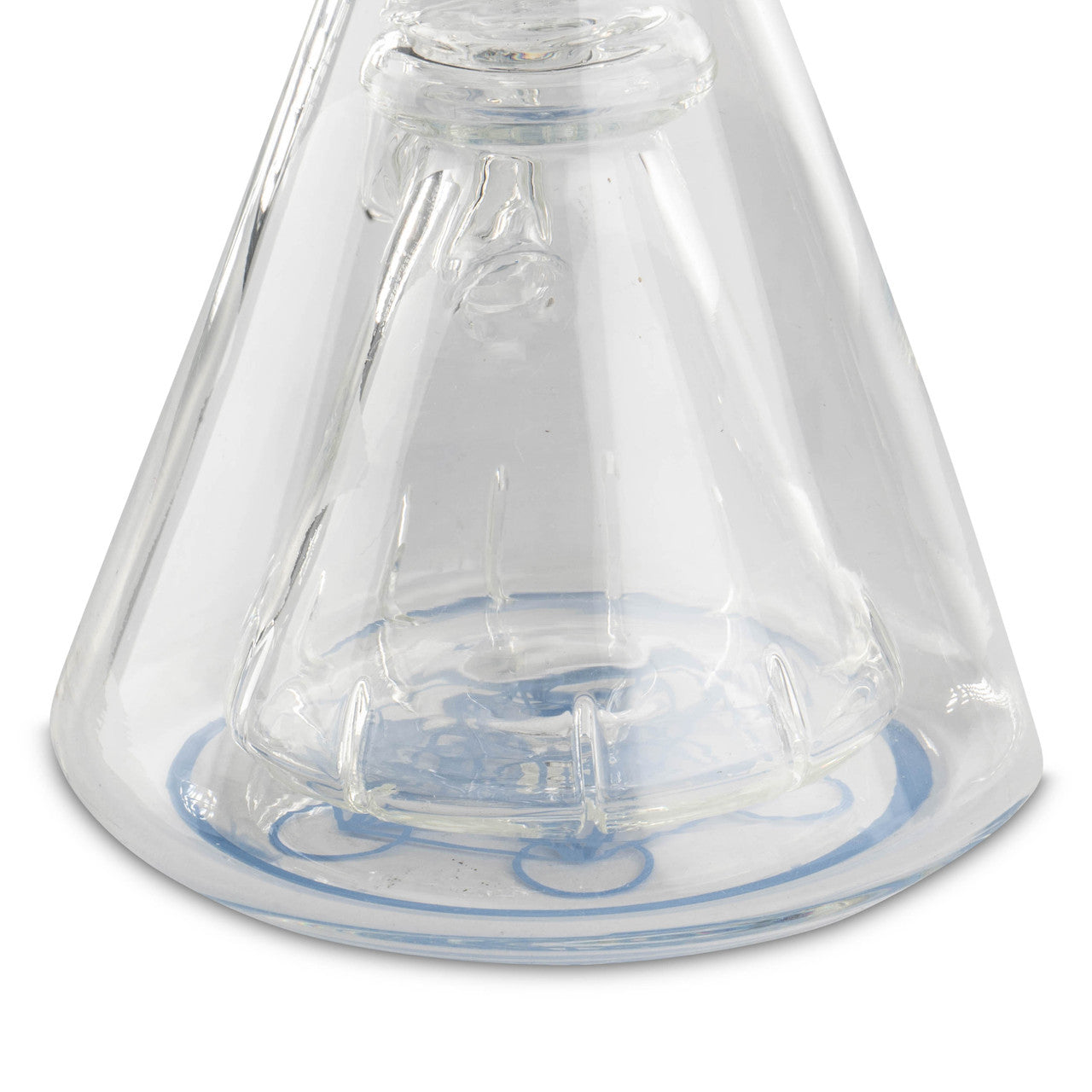 MOB Glass Blue Collins Percolator Bubbler for sale