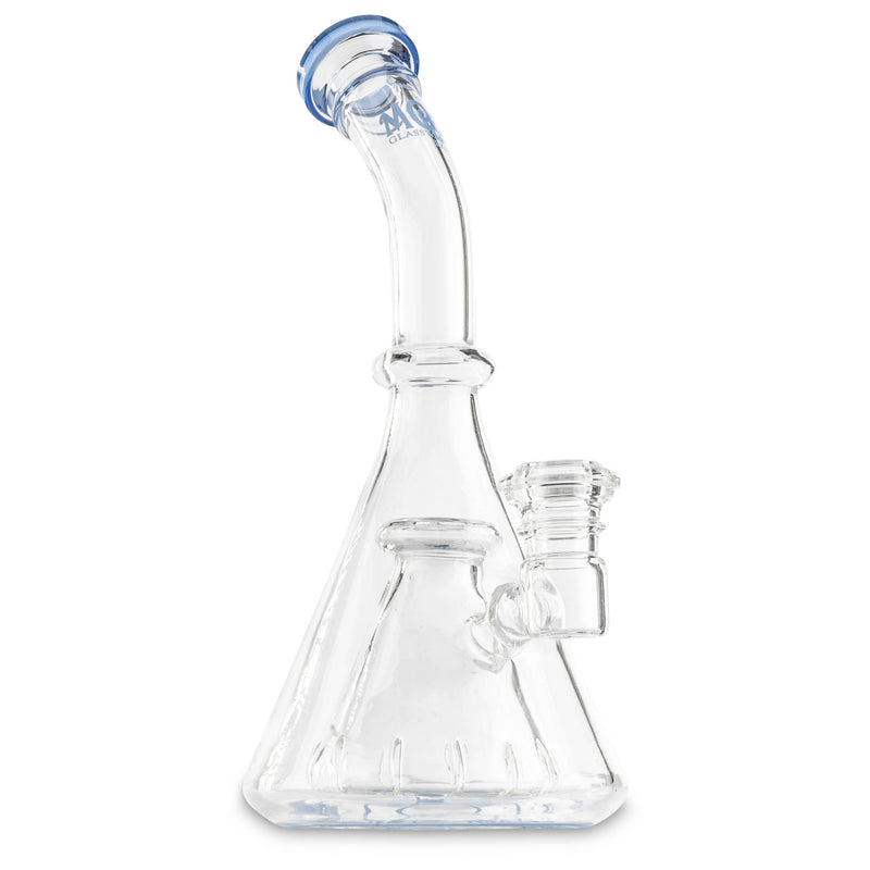 MOB Glass Blue Collins Percolator Bubbler for wholesale