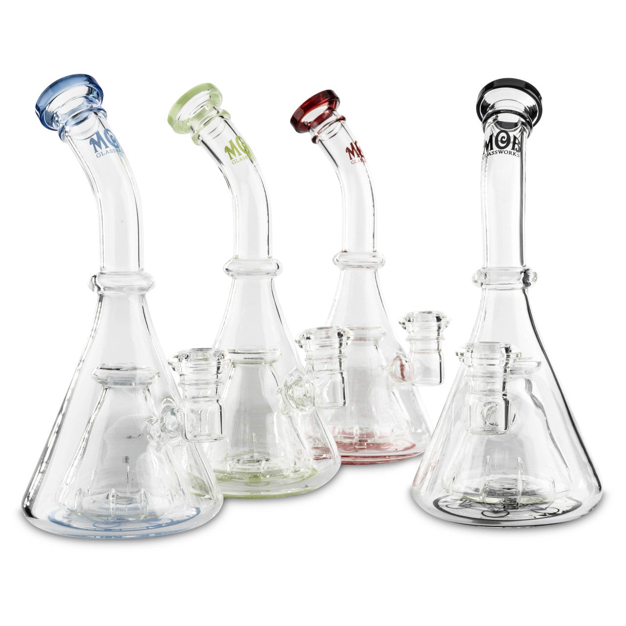 MOB Glass Collins Percolator Bubbler Group Shot