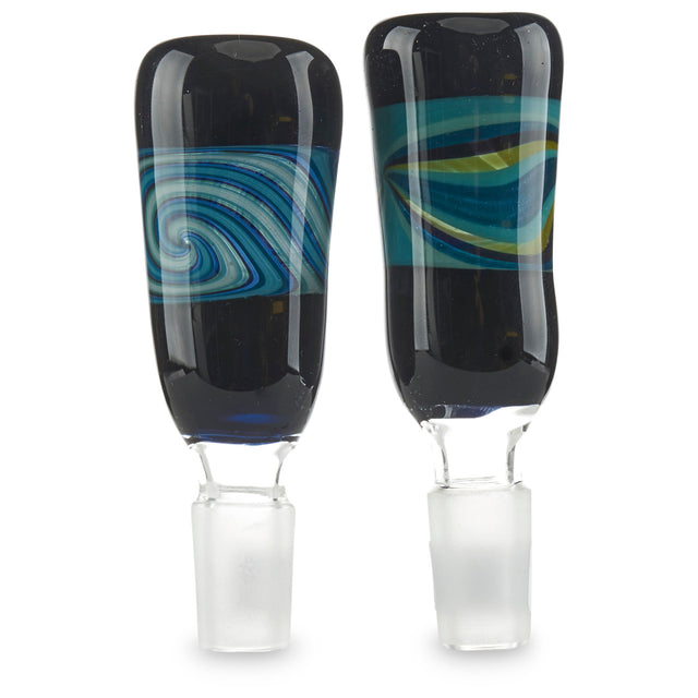 ocean wave water pipe 14mm bowl for dry herb