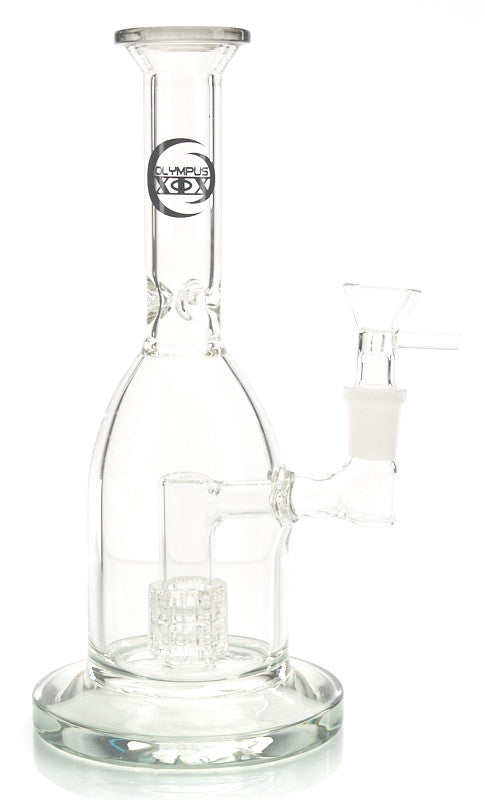 Olympus Champagne Bottle Water Pipe with Colored Glass and Thick Borosilicate Glass 5