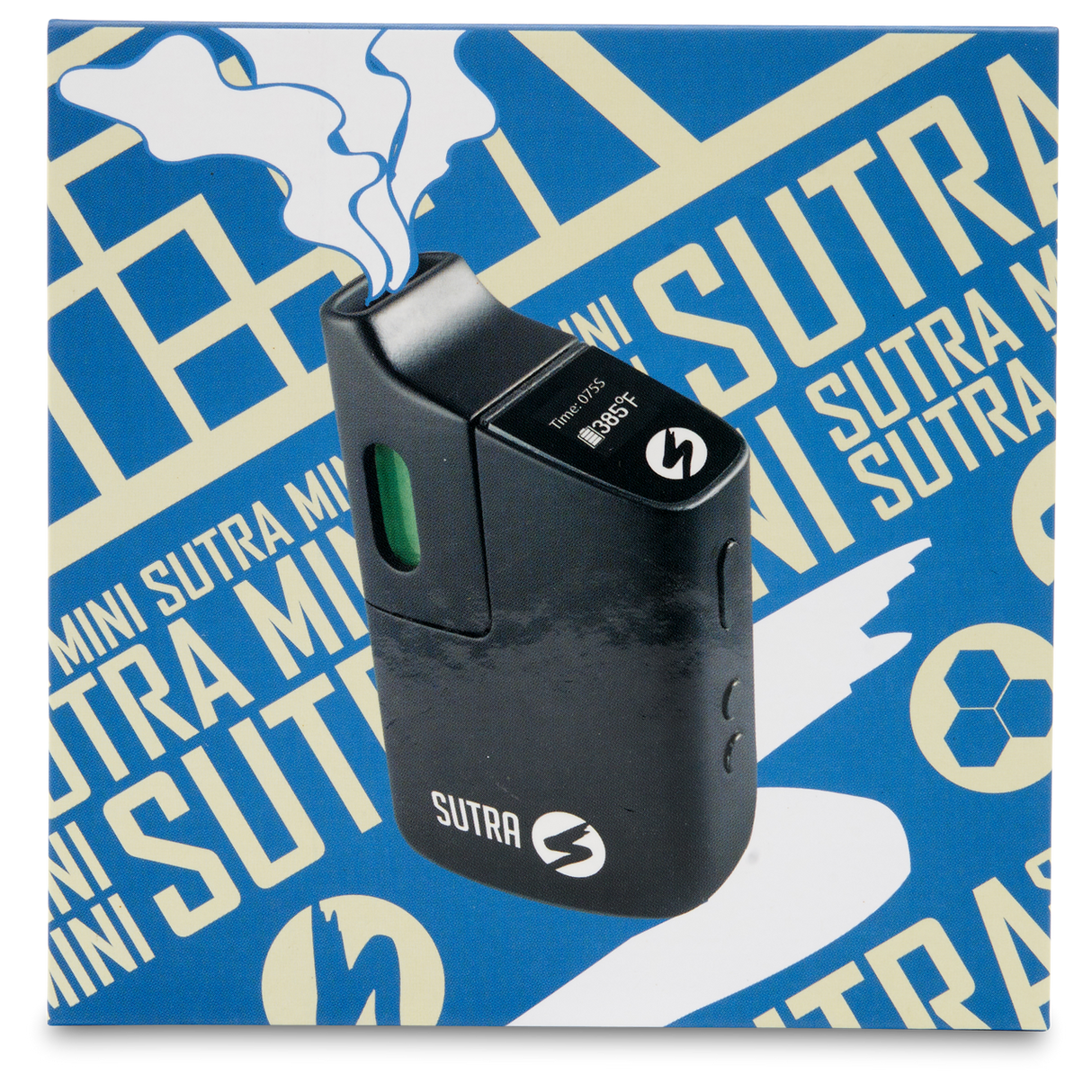 Sutra Mini dry herb and concentrate vaporizer in the box