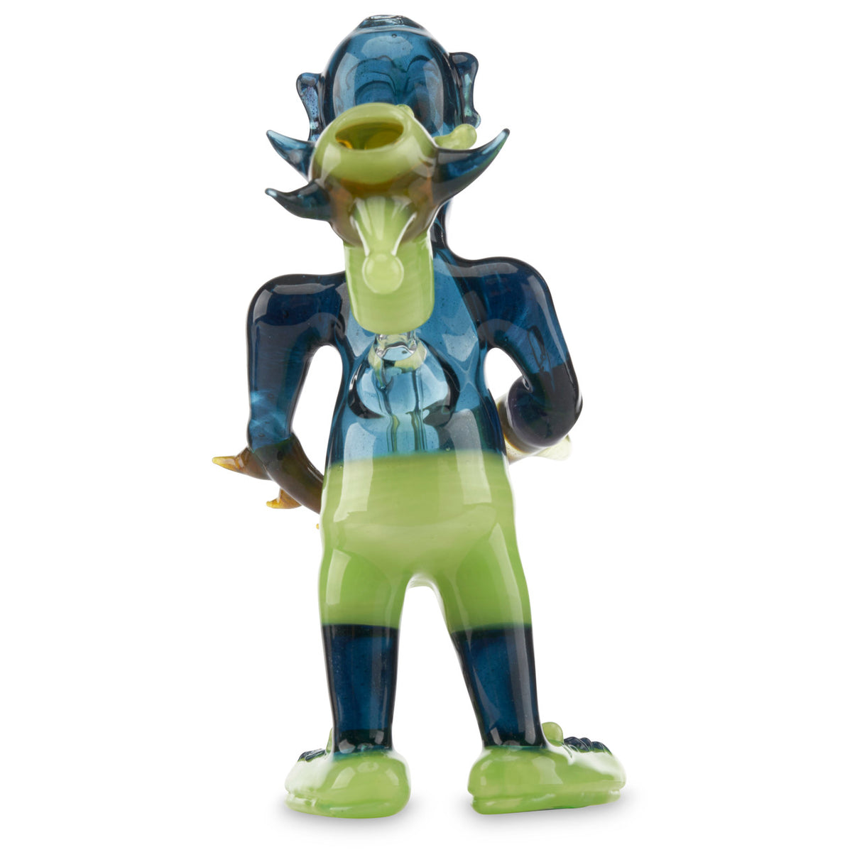 billy goat glass monster pipe for smoking concentrates and wax