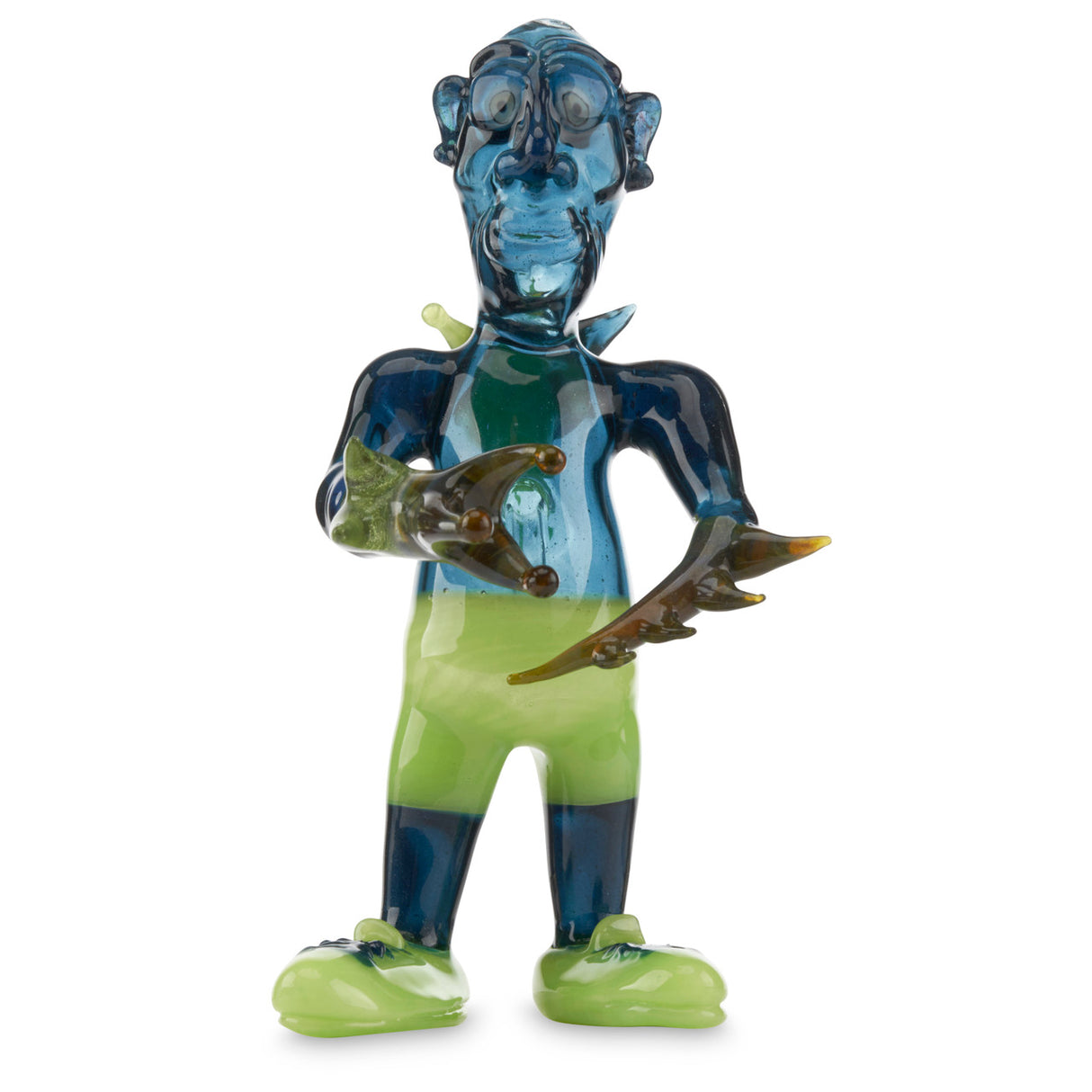 billy goat glass monster pipe in stock at cloud 9 smoke co