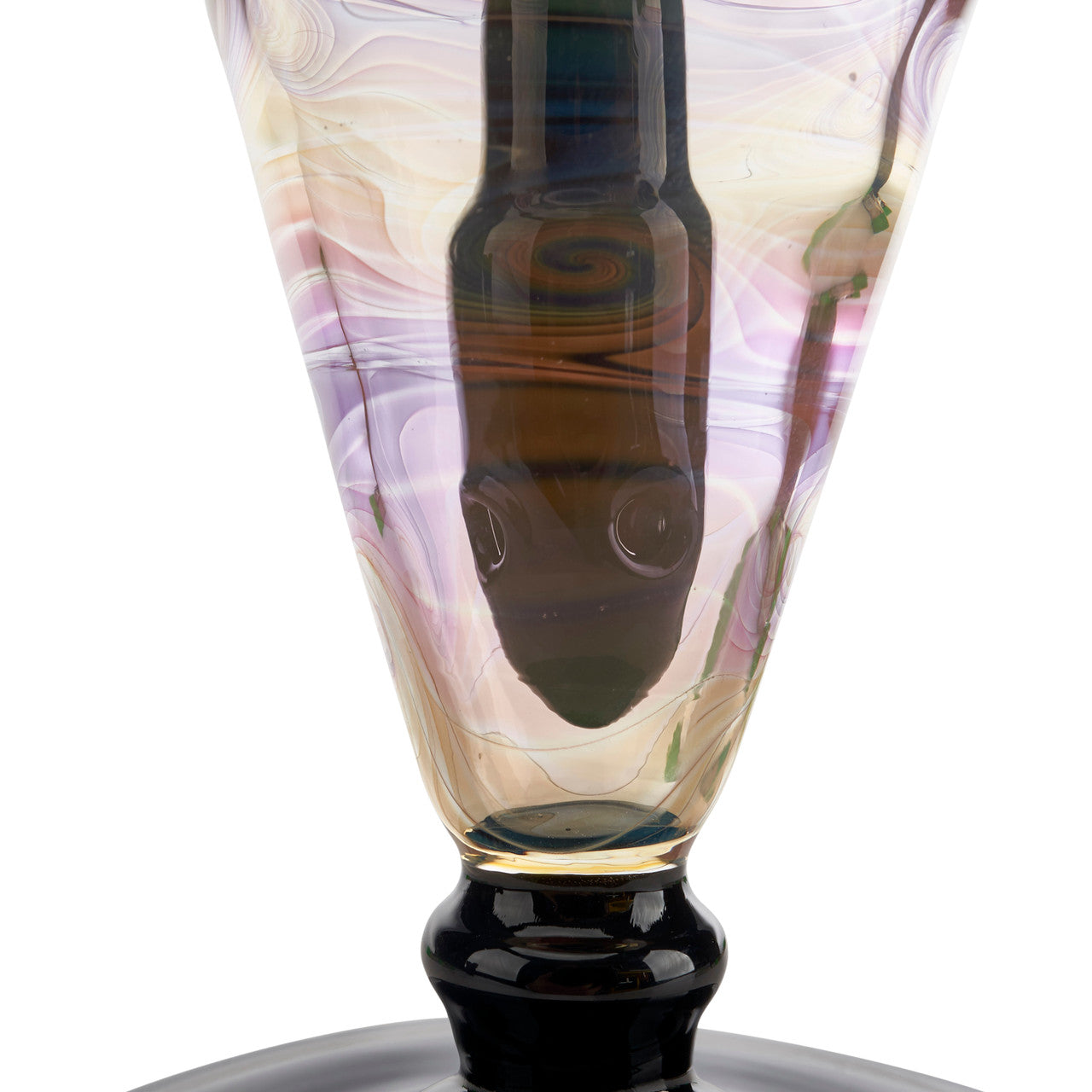 chip x hefe glass venetian egg fumed fully worked rig for smoking