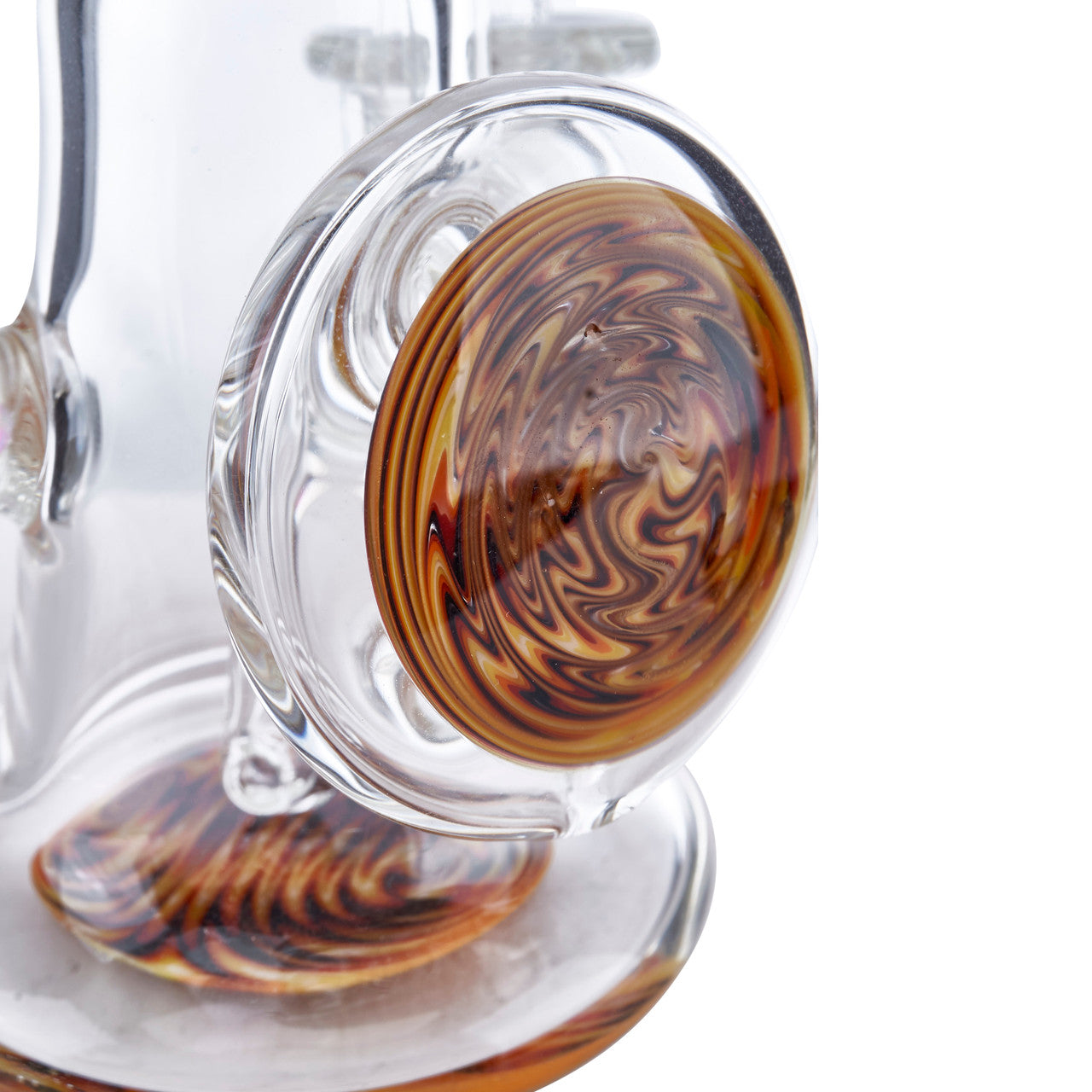 Cristo Glass Banger Hanger - Orange Wig Wag Macron