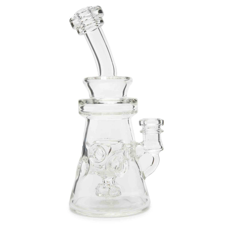 Dynamic Glass Fab Recycler - Clear heady Water Pipe