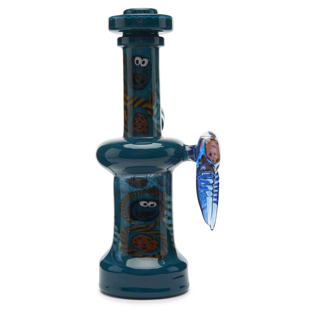 Dynamic Glass Cookie Monster Heady Water Pipe