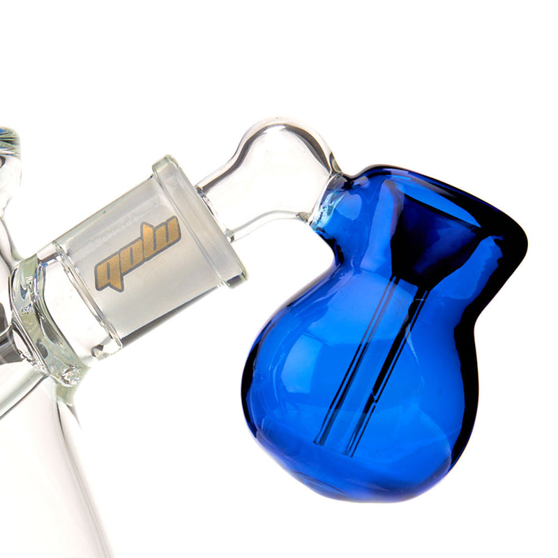 MOB Glass 14mm Slide Ash Catcher made from Thick Borosilicate Colored Glass