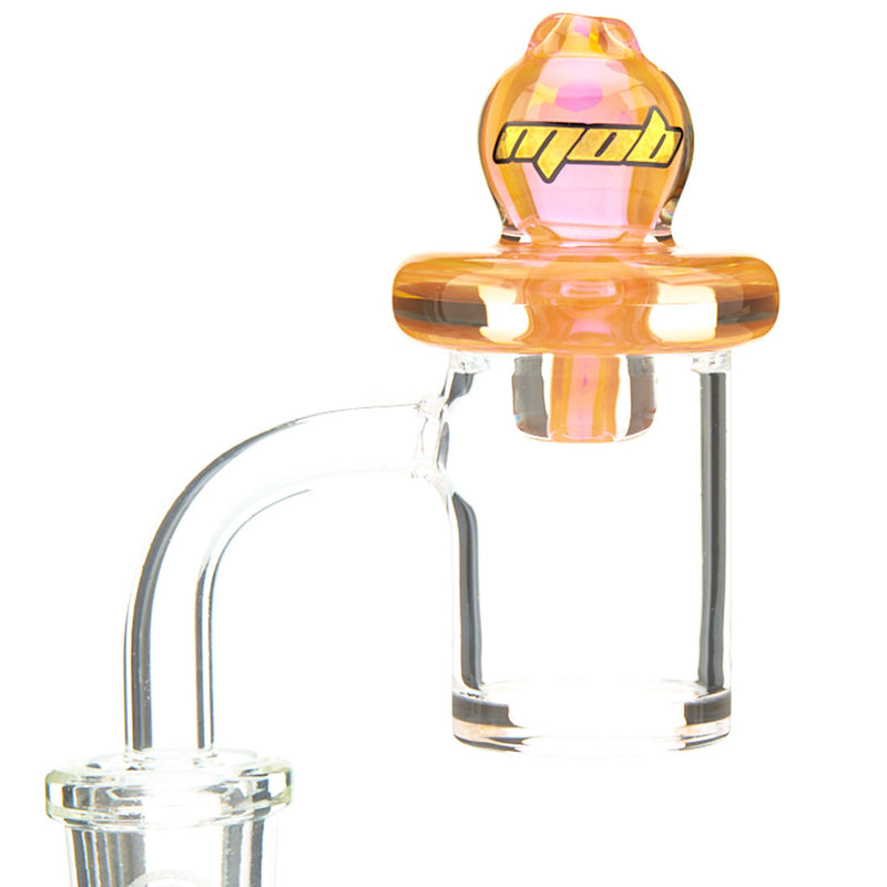 MOB Glass Double Threat Carb Cab Colored Thick Glass for Quartz Bangers