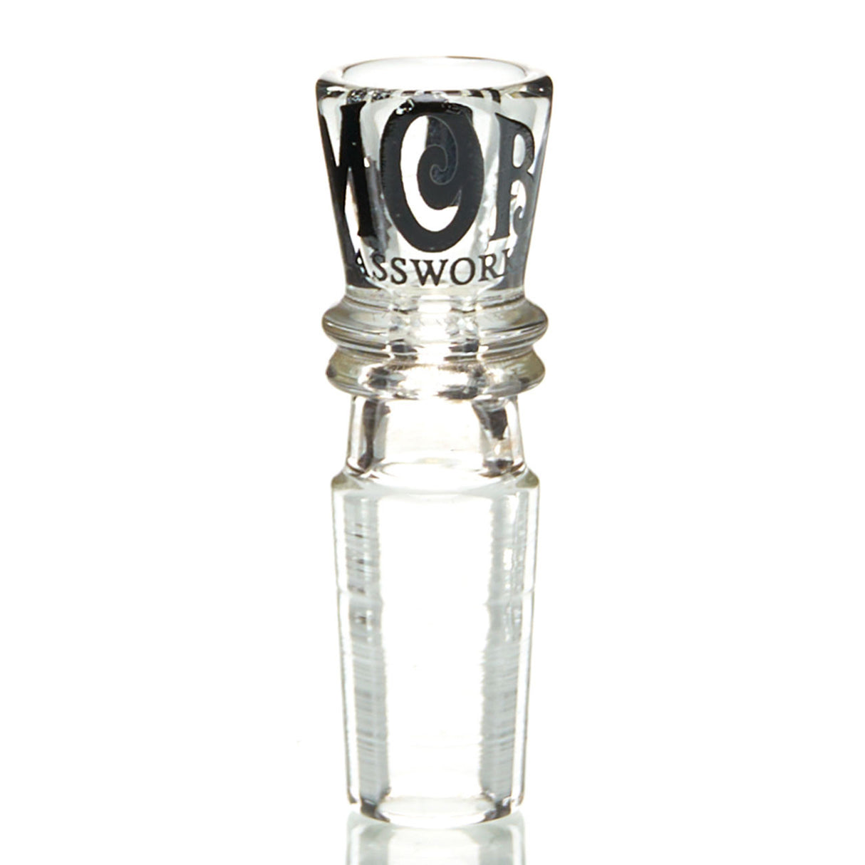 MOB Glass Microdot 14mm Slide for water pipe. Mini sized flower bowl in a variety of colors.