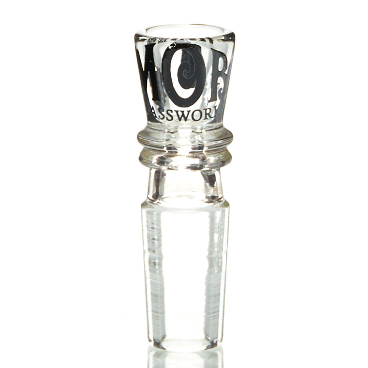 MOB Glass Microdot 14mm Slide for water pipe. Mini sized flower bowl in a variety of colors.