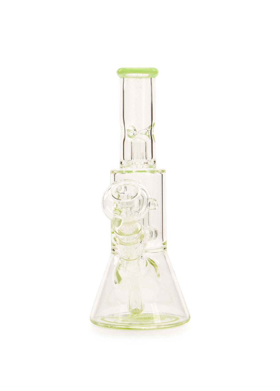Affordable High Quality MOB Glass Mini Beaker Water Pipe Green Slyme