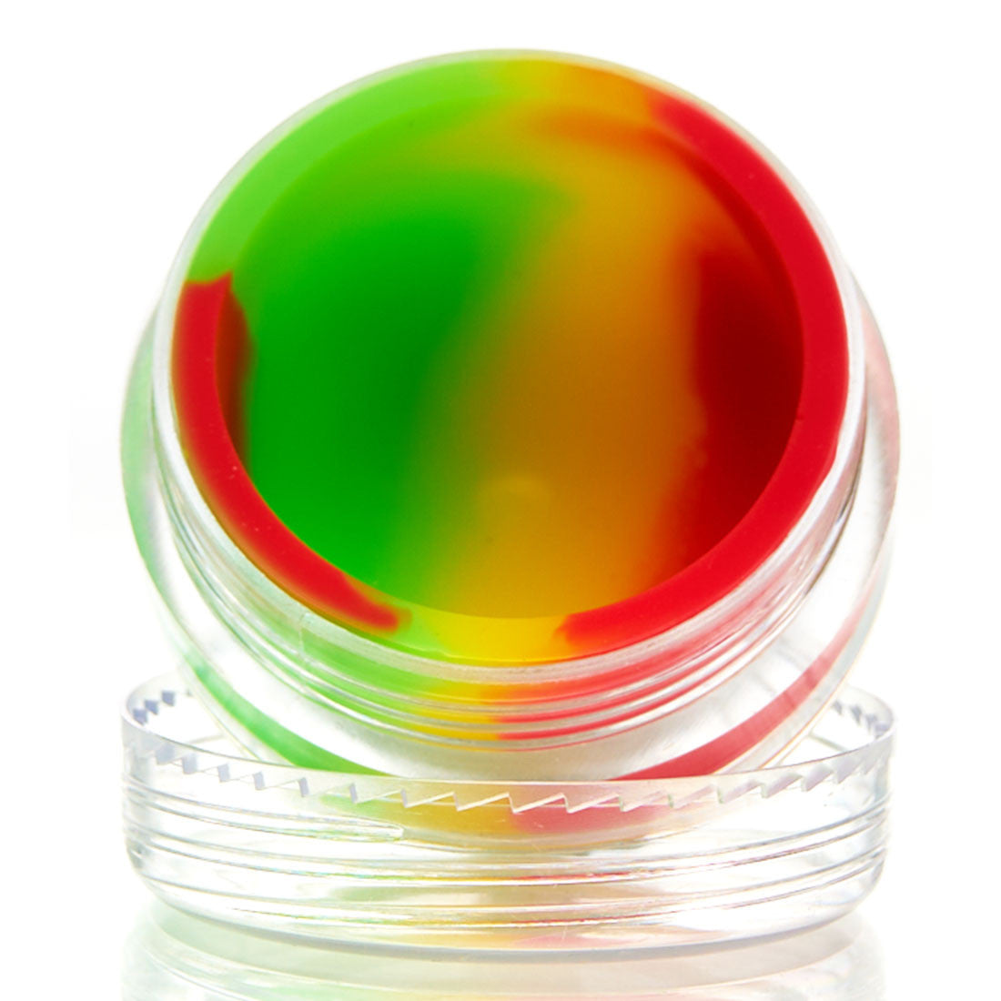 Paradise Silicone 7mm Concentrate Jar with Twist on Top and Multi-Color Options