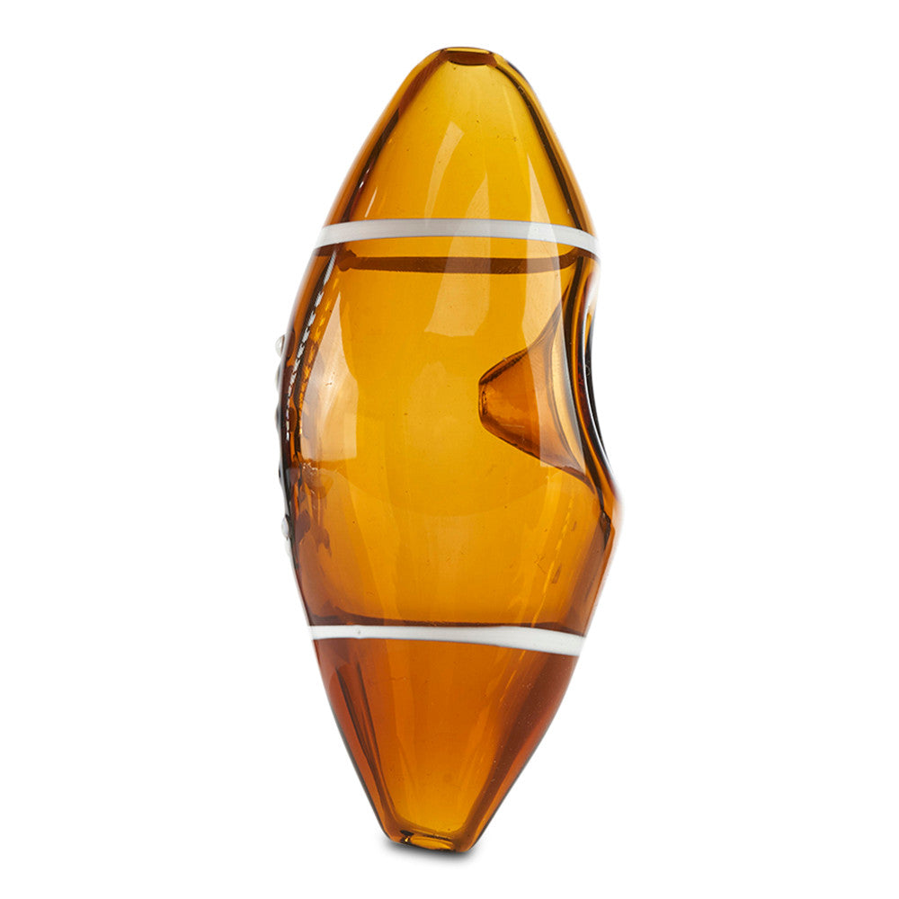 pioneer football novelty glass hand pipe spoon bowl pipe for herbs