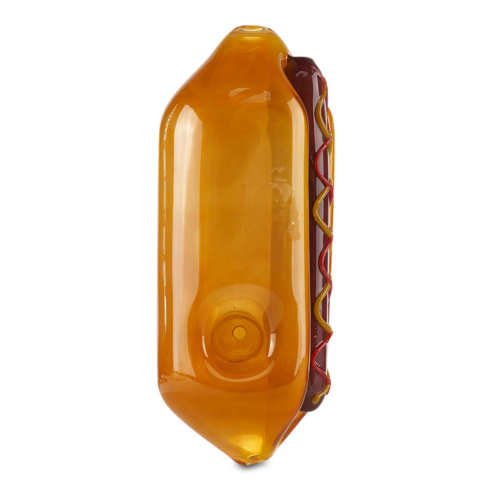 pioneer small hot dog novelty hand pipe bowl at cloud 9 smoke co