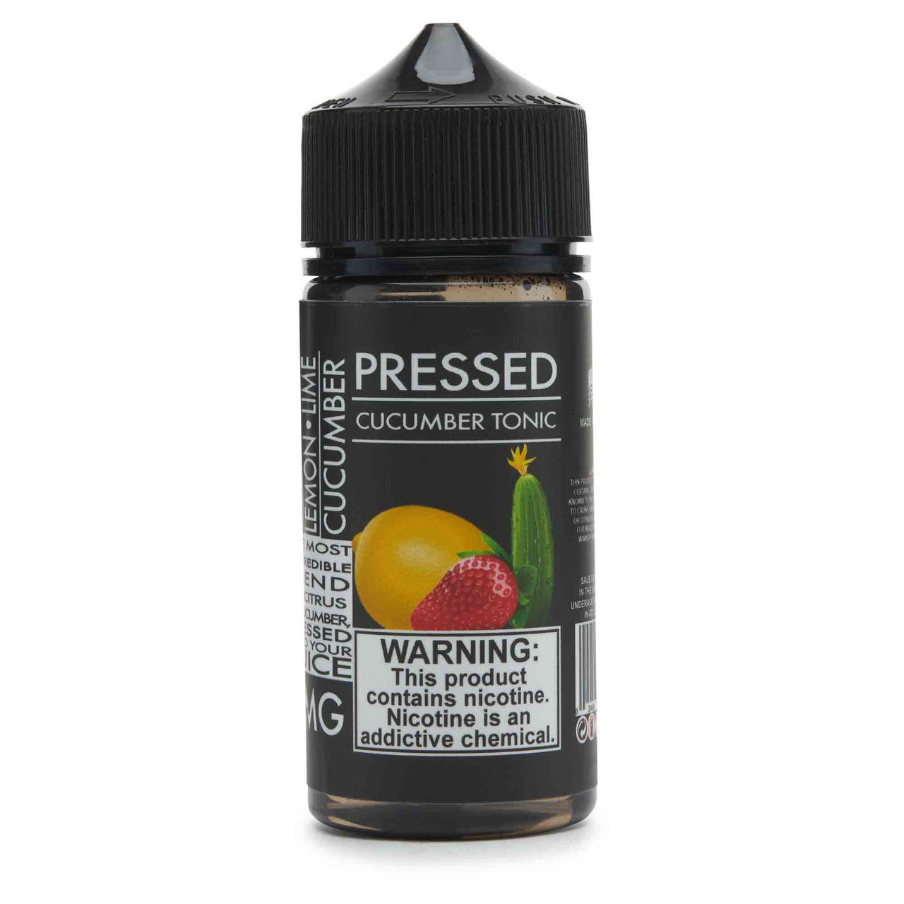 Pressed Vape Juice 100mL Cucumber Tonic