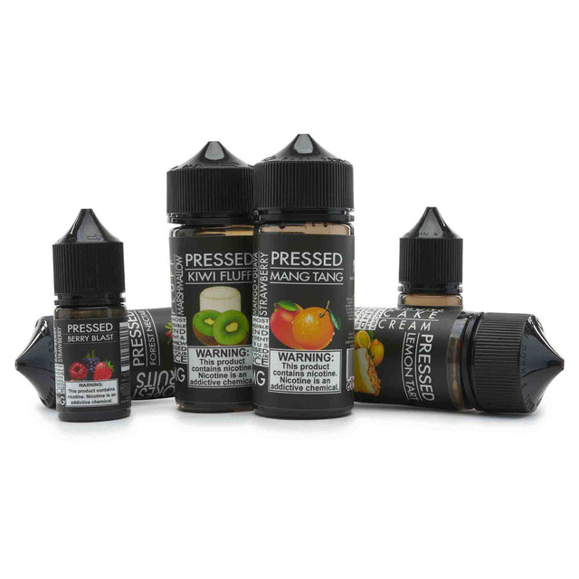 Pressed Vape Juice 100mL Group Shot