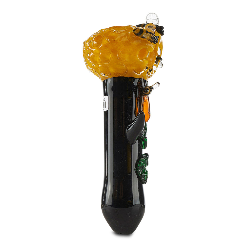 pioneer bees & trees novelty spoon hand pipe glass bowl for sale