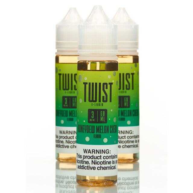 Twist E-Liquids Vape Juice 3mg Nicotine Honeydew Melon Chew Flavor