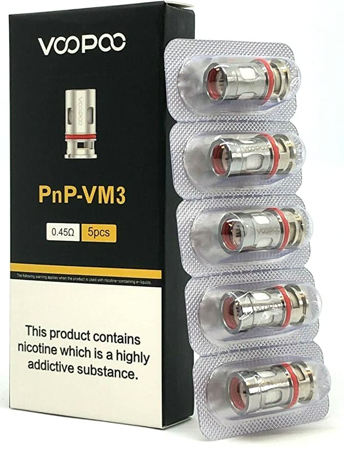 VooPoo PnP-VM3 Replacement Coils (5-Pack)