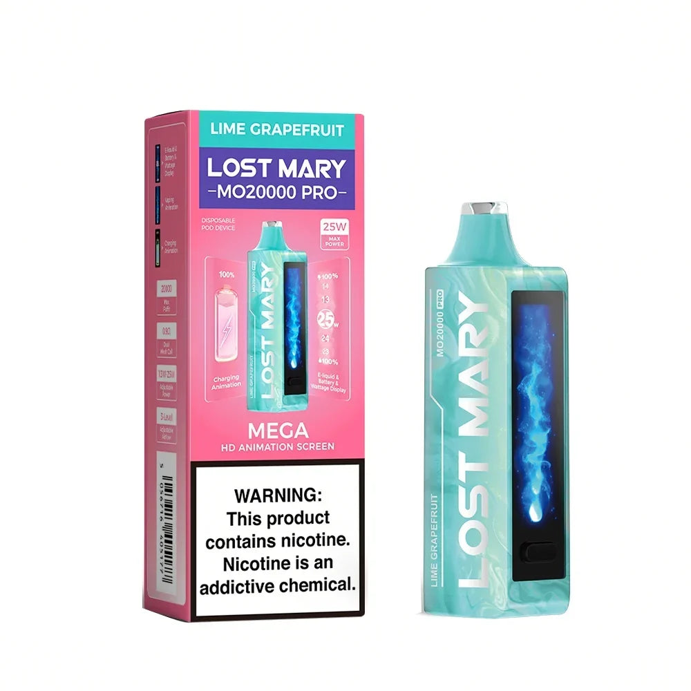 Lost Mary MO20000 Pro Disposable – 18mL | Up to 20,000 Puffs