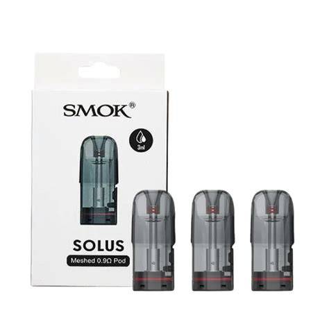 SMOK Solus Mesh 0.9Ω Replacement Pods (3-Pack)