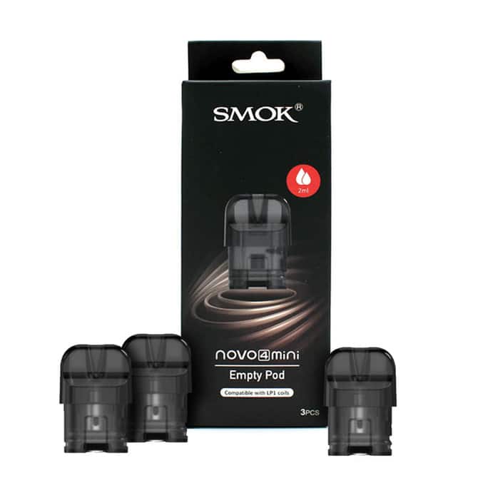 SMOK Novo 4 Mini Replacement Pods (3-Pack)
