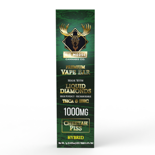 Big Moose THCP Disposable Vape – 1G (Diamond-Infused)