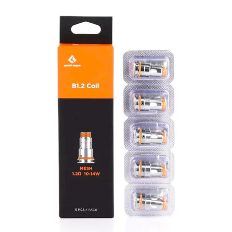 GeekVape B1.2 (1.2Ω) Replacement Coils – 5-Pack