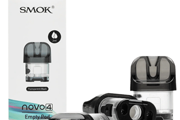 SMOK Novo Replacement Pods – Transparent Black