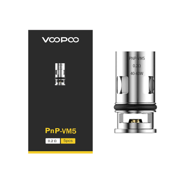 VooPoo PnP-VM5 Replacement Coils (5-Pack)