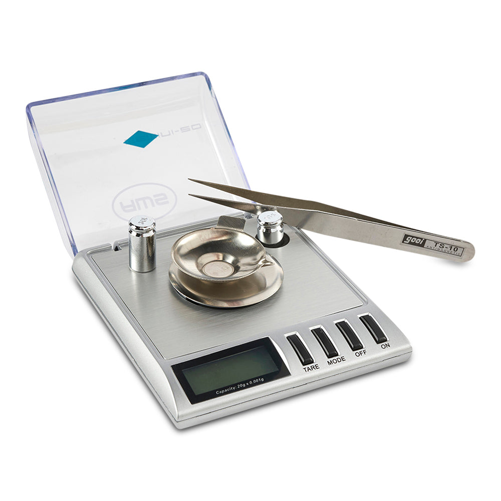 AWS Gemini-20 Digital Scale  Portable Milligram Digital Scale – CLOUD 9  SMOKE CO.