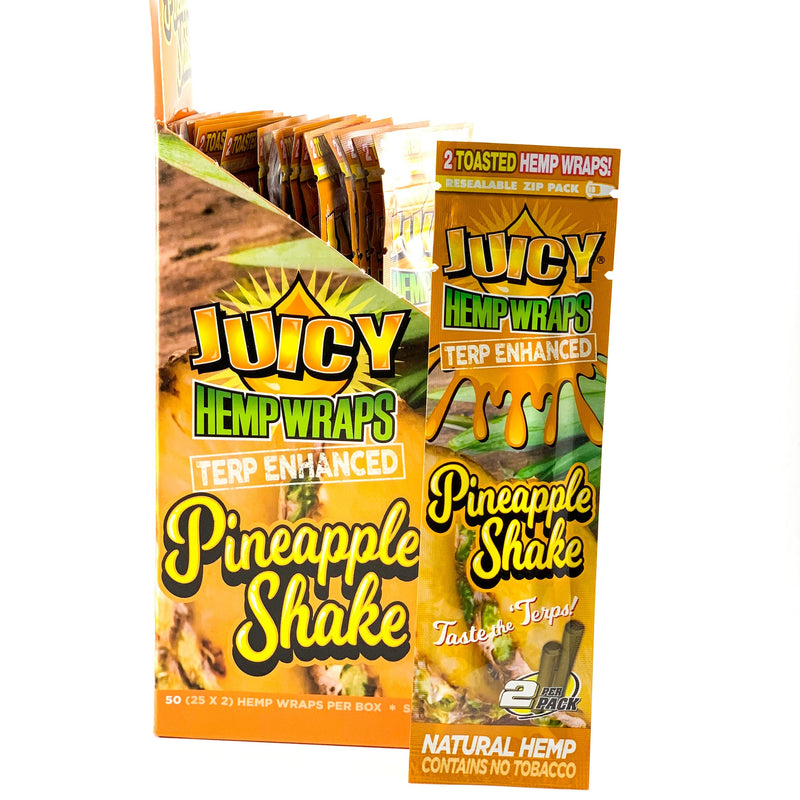 Juicy Hemp Wraps Terp Enhanced 2pck