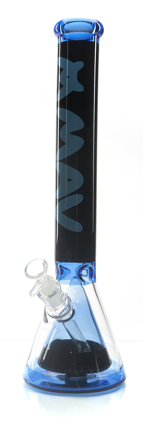 MAV Glass Manhattan Slitted Pyramid Beaker Water Pipe