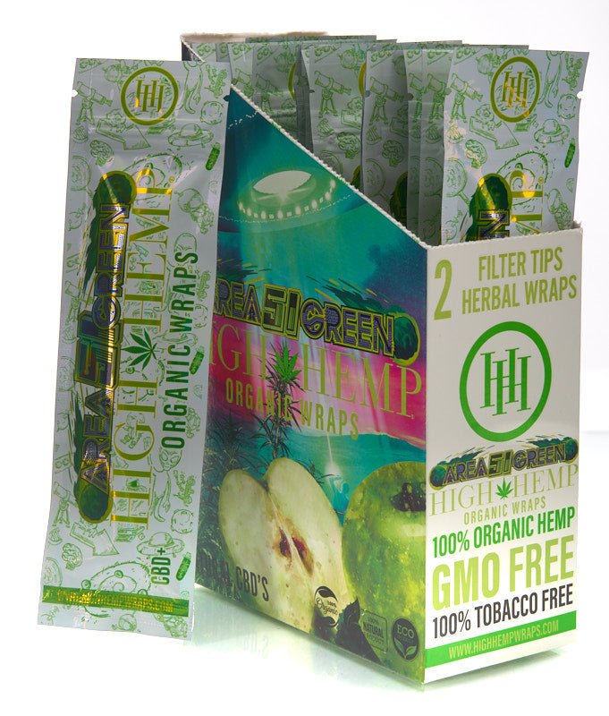 High Hemp Area 51 Organic Blunt Wraps