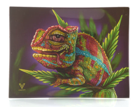 V Syndicate Glass Rolling Tray