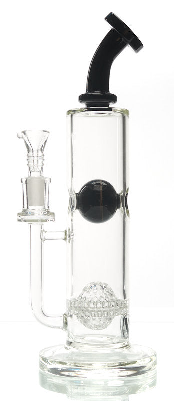 MAV Glass Eureka Honeyball Disc w/ Ball Dab Rig
