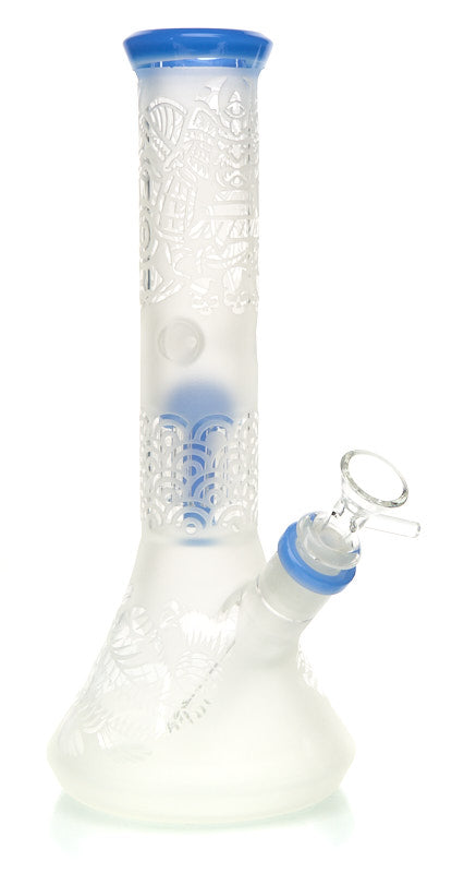 MOB Glass Samurai Tree Beaker Water Pipe
